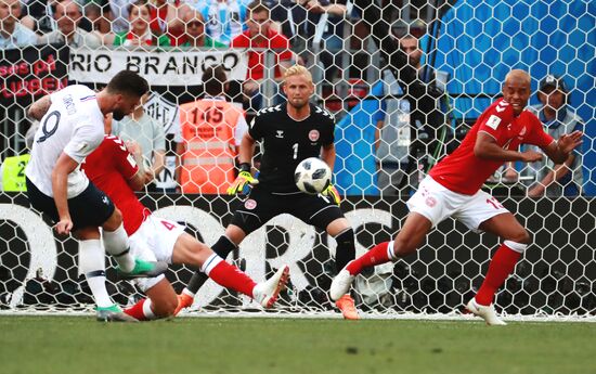 Russia World Cup Denmark - France