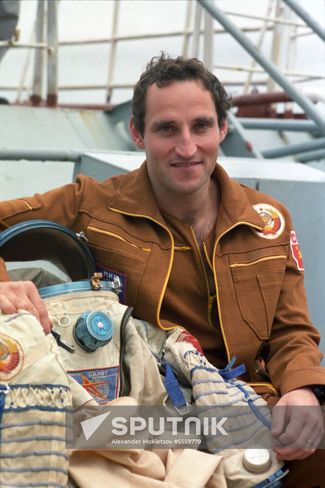 Austrian cosmonaut Franz Artur Viehboeck