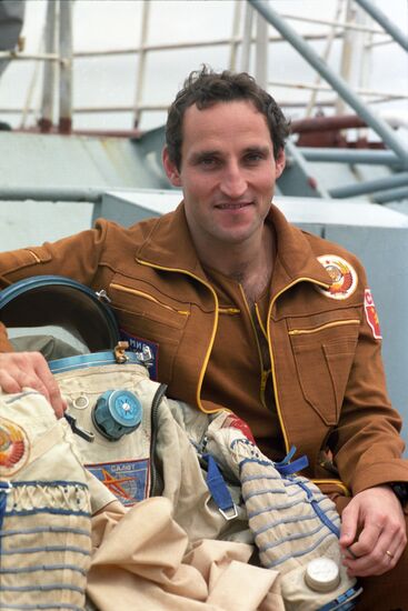 Austrian cosmonaut Franz Artur Viehboeck