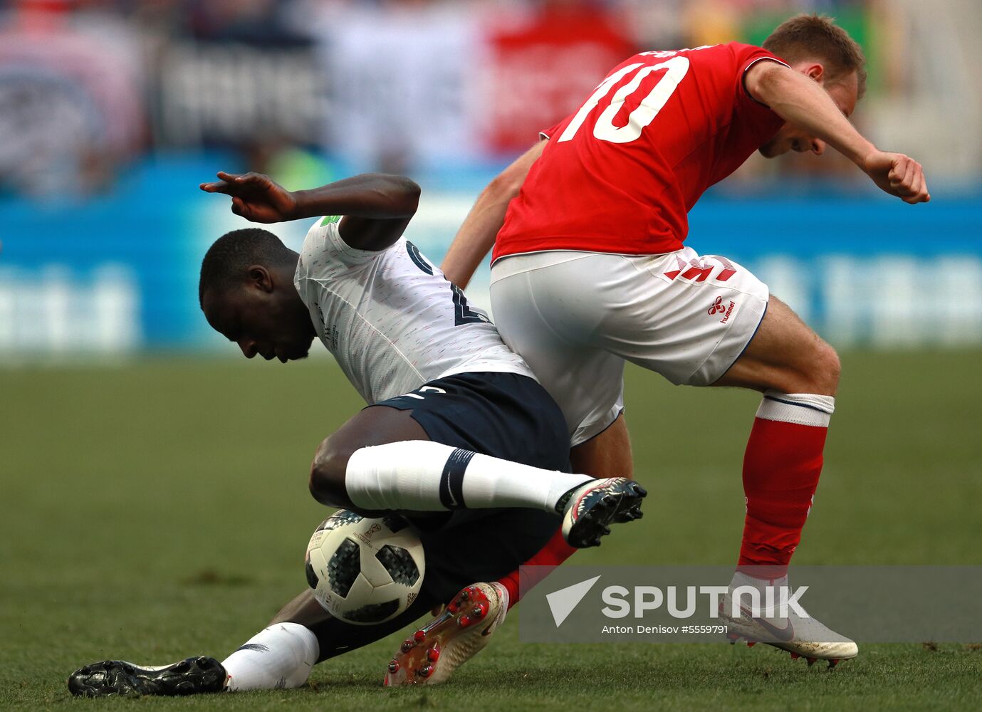 Russia World Cup Denmark - France