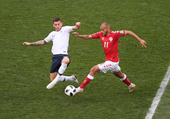Russia World Cup Denmark - France