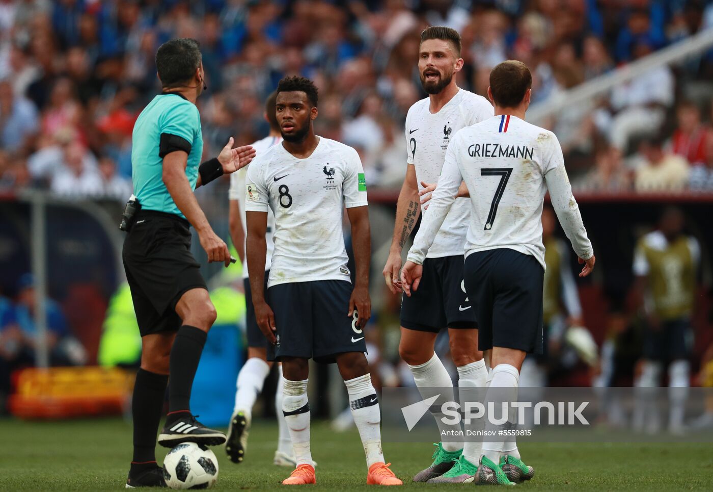 Russia World Cup Denmark - France