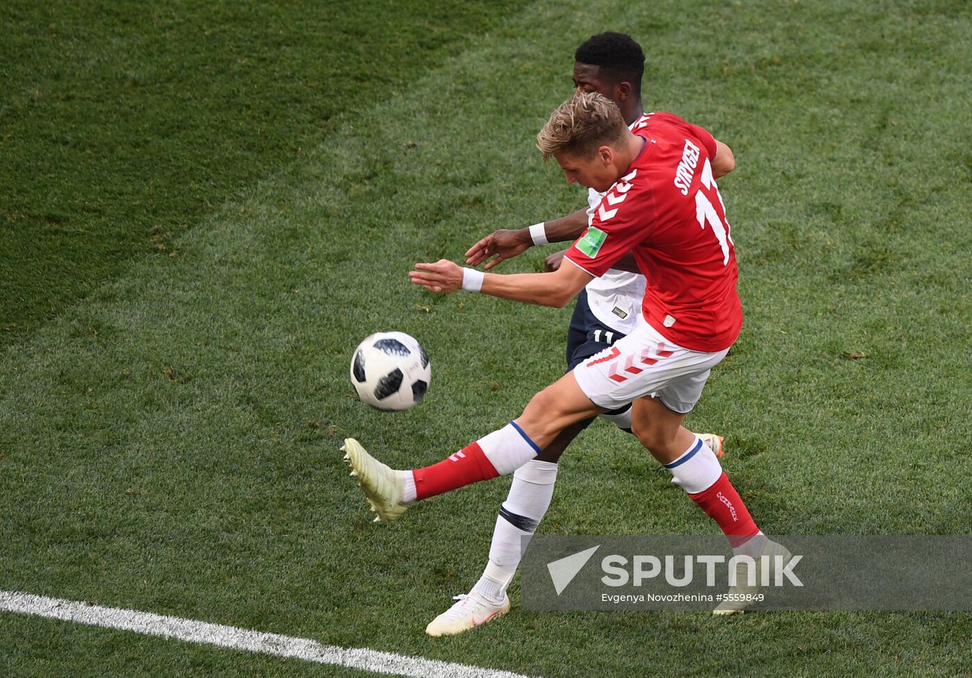 Russia World Cup Denmark - France