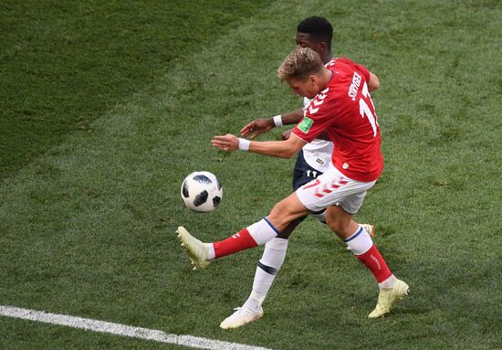 Russia World Cup Denmark - France