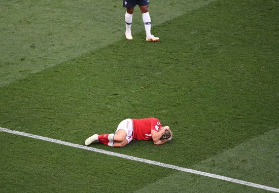 Russia World Cup Denmark - France