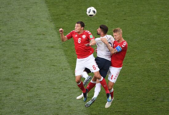 Russia World Cup Denmark - France