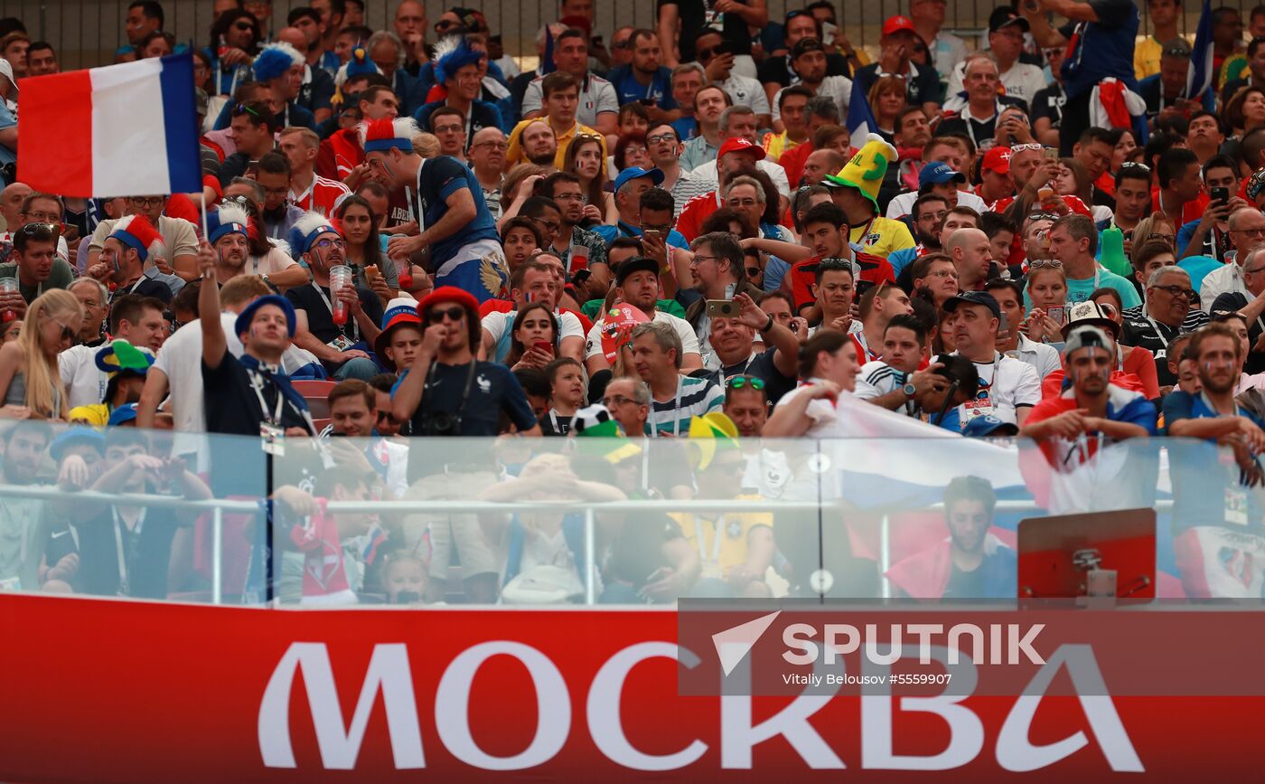 Russia World Cup Denmark - France