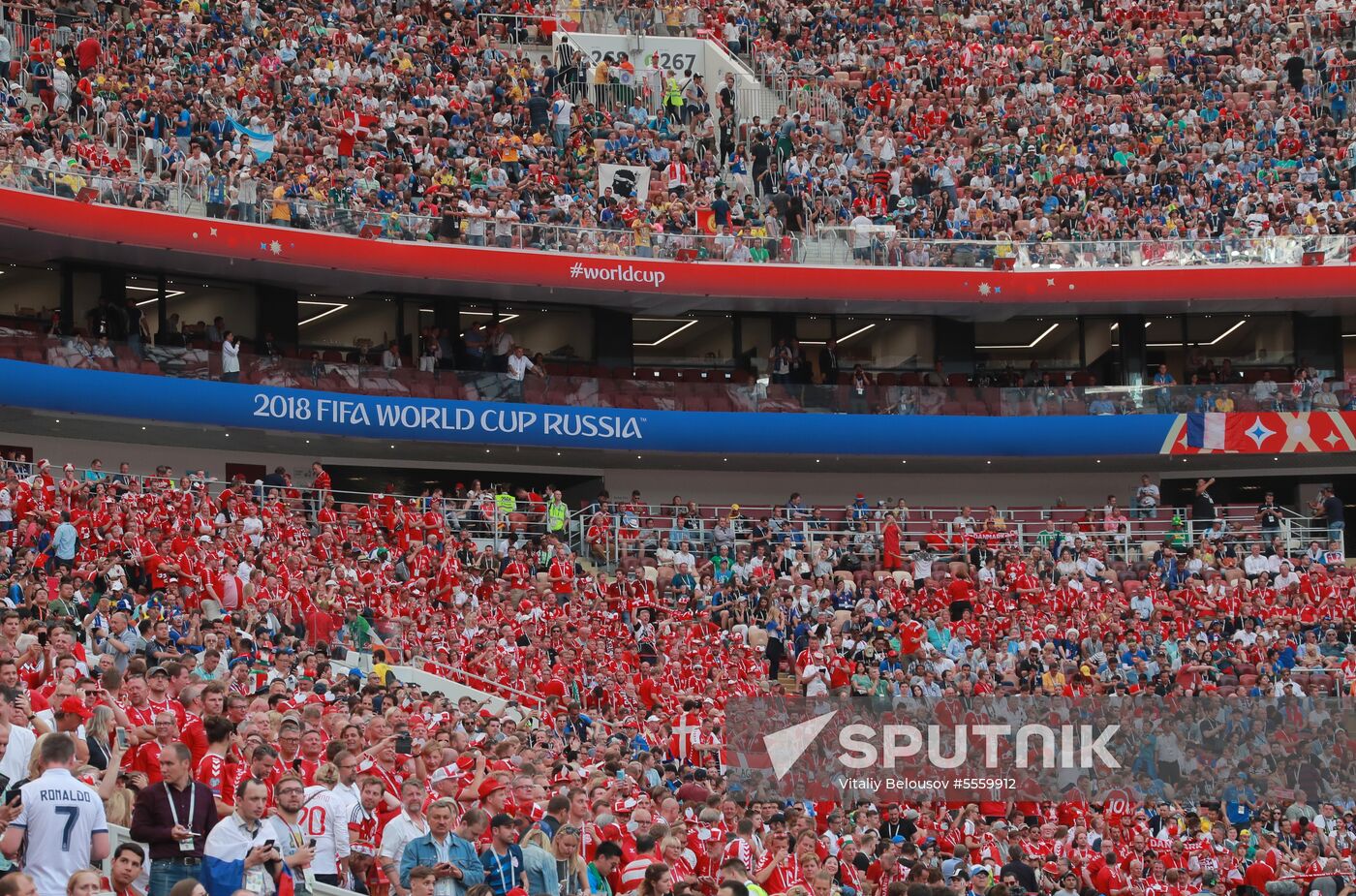 Russia World Cup Denmark - France