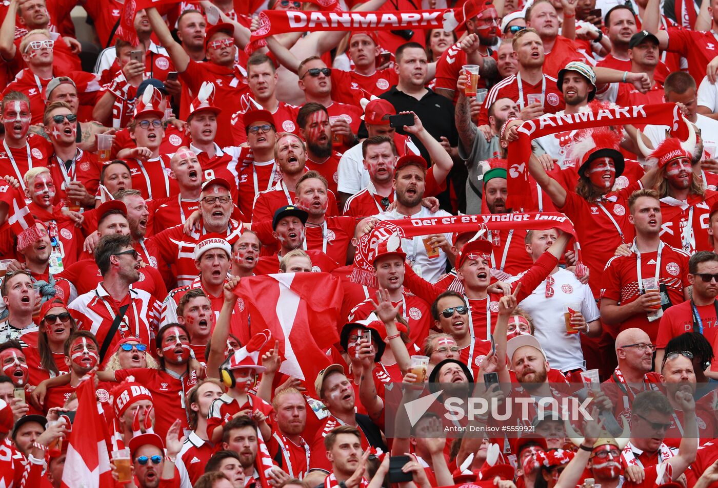 Russia World Cup Denmark - France