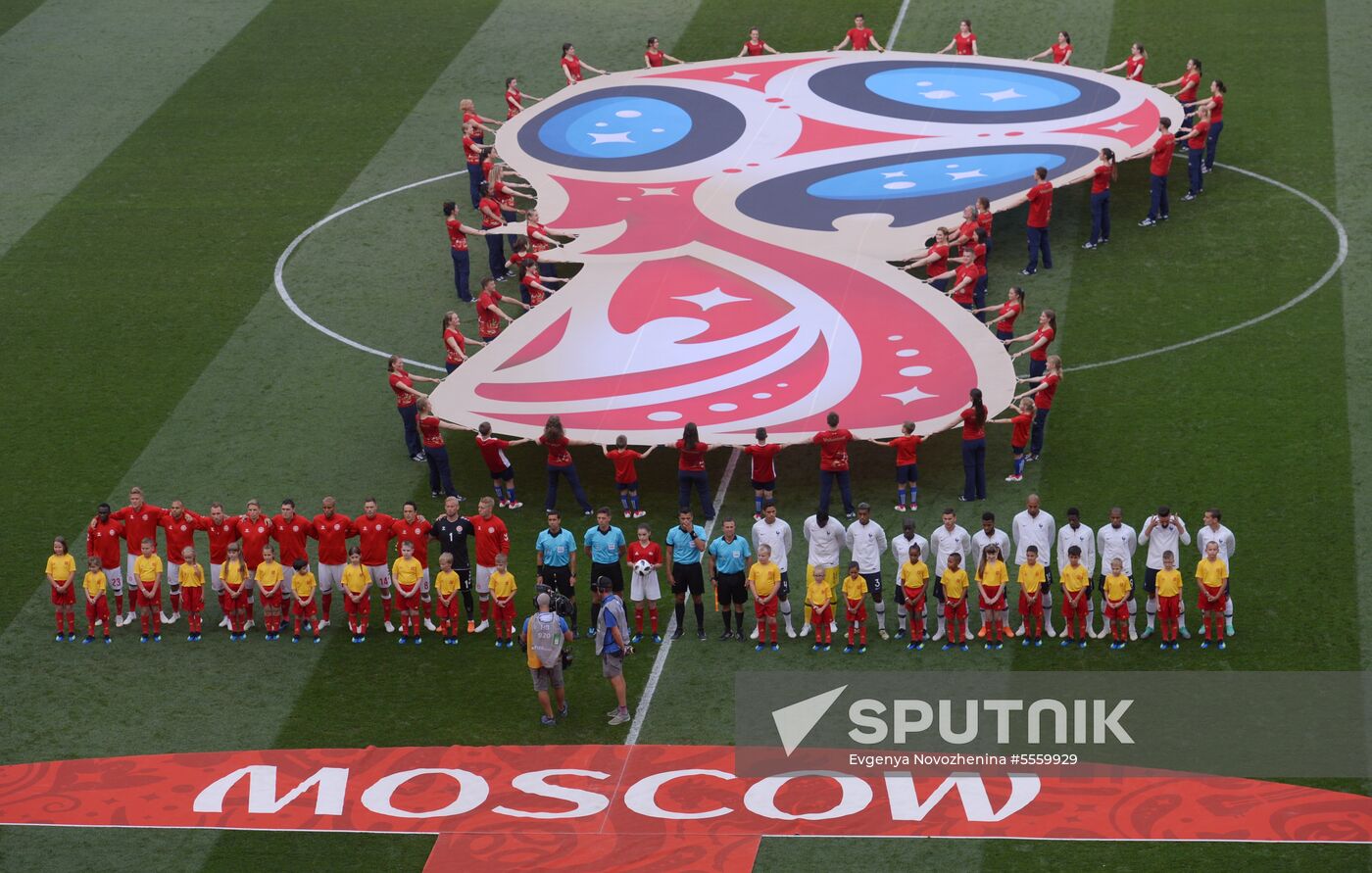 Russia World Cup Denmark - France