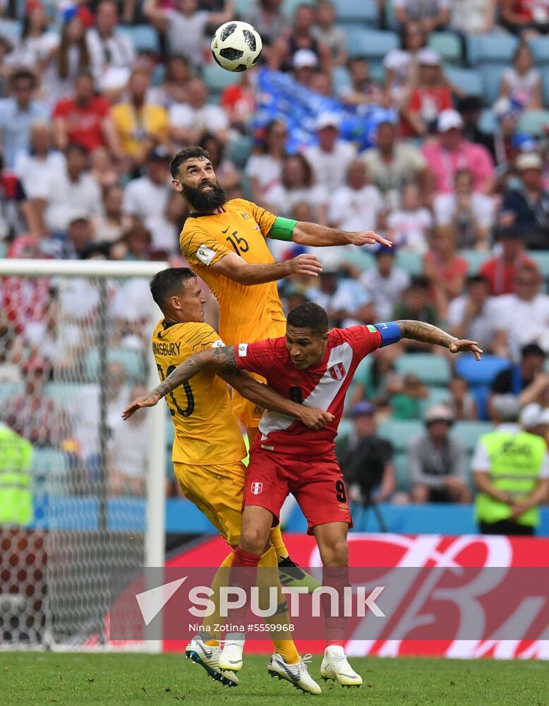 Russia World Cup Australia - Peru