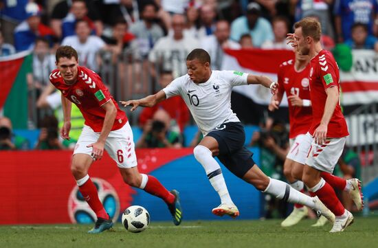 Russia World Cup Denmark - France