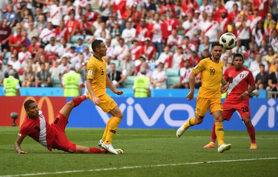 Russia World Cup Australia - Peru