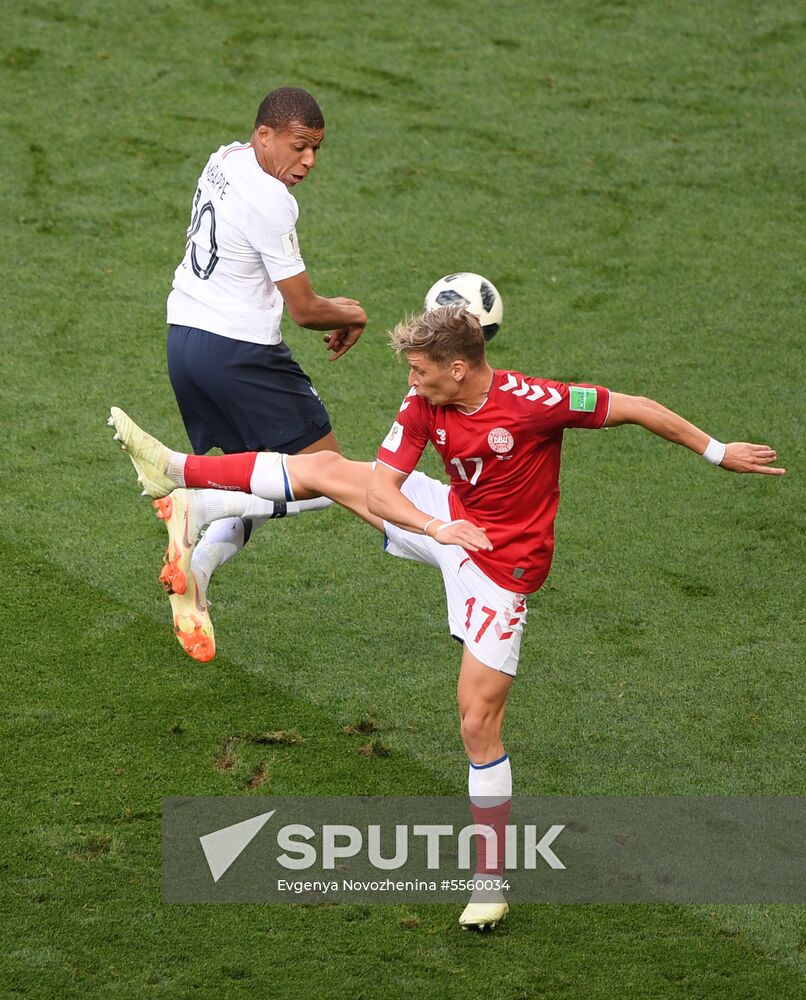 Russia World Cup Denmark - France