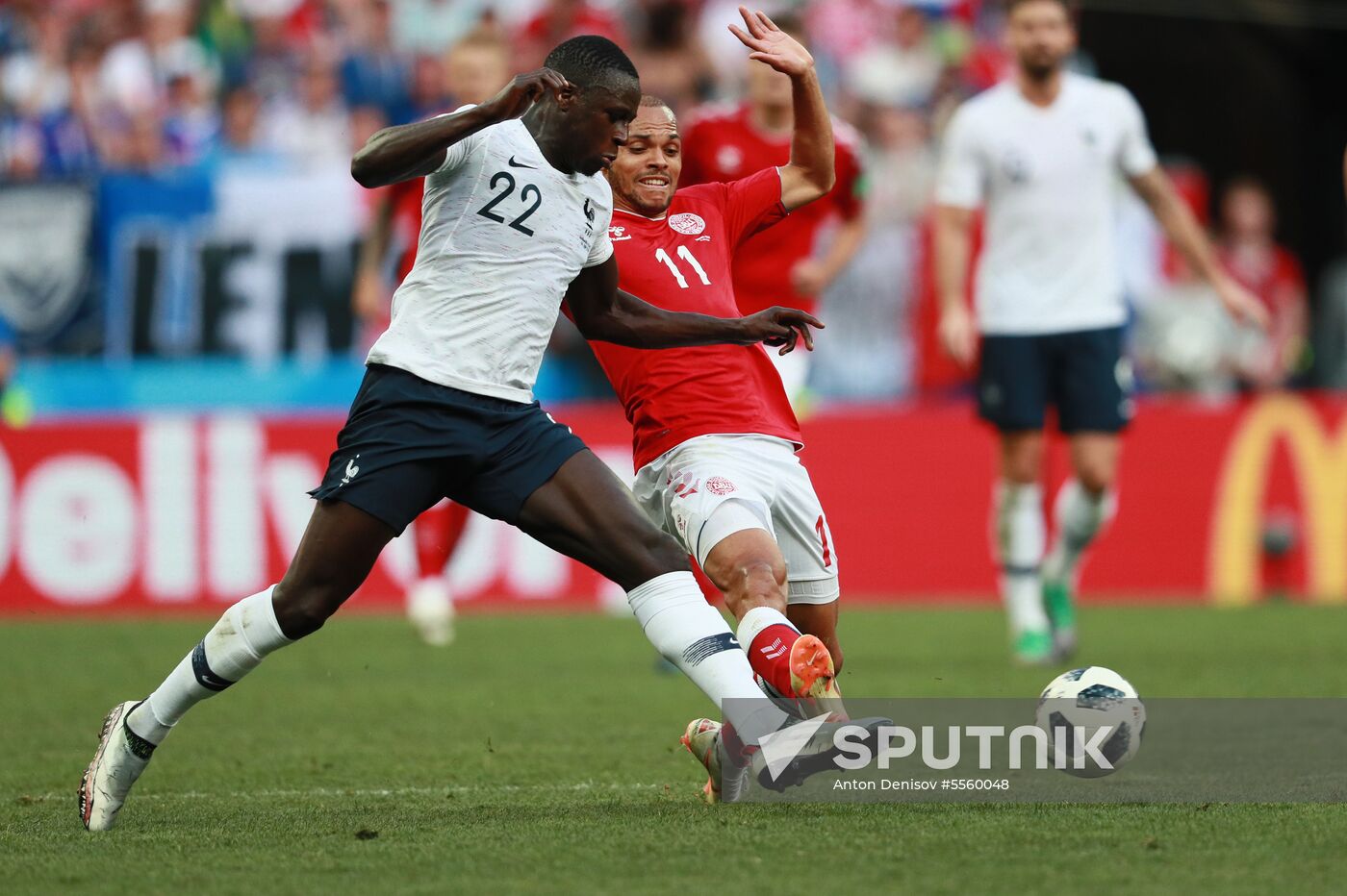 Russia World Cup Denmark - France