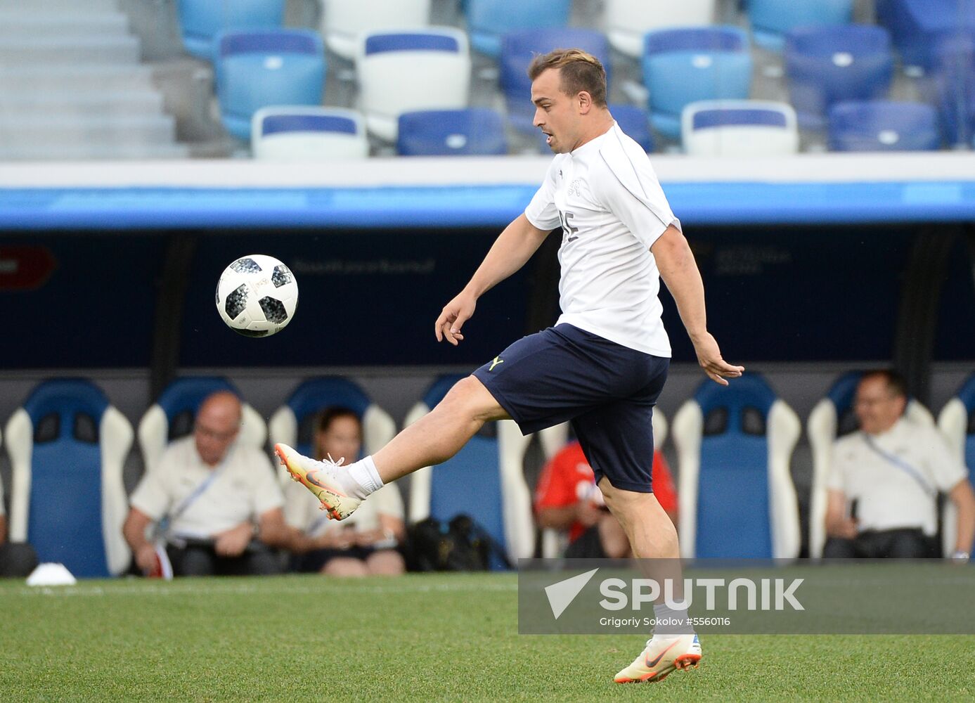 Russia World Cup Switzerland Training