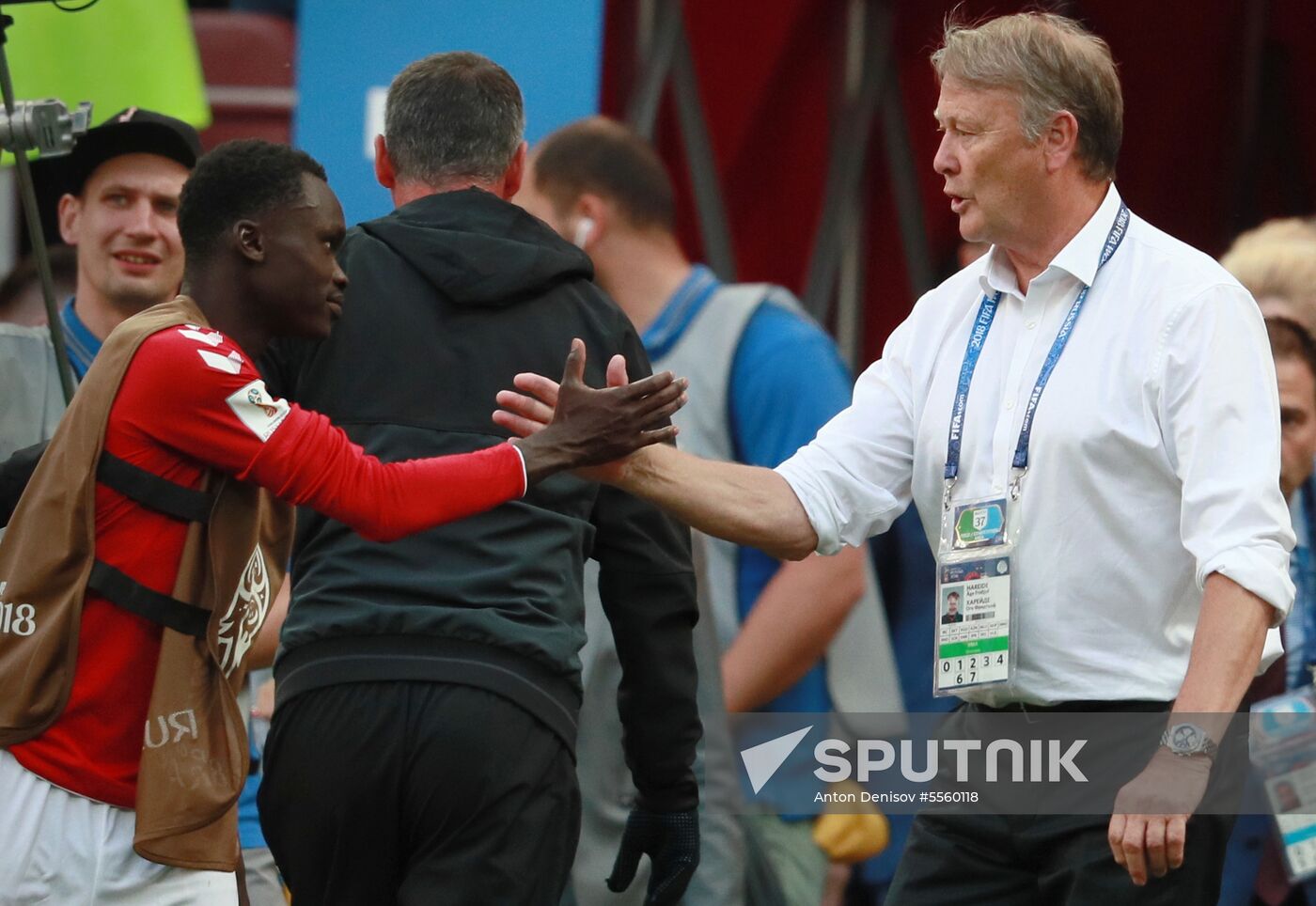 Russia World Cup Denmark - France