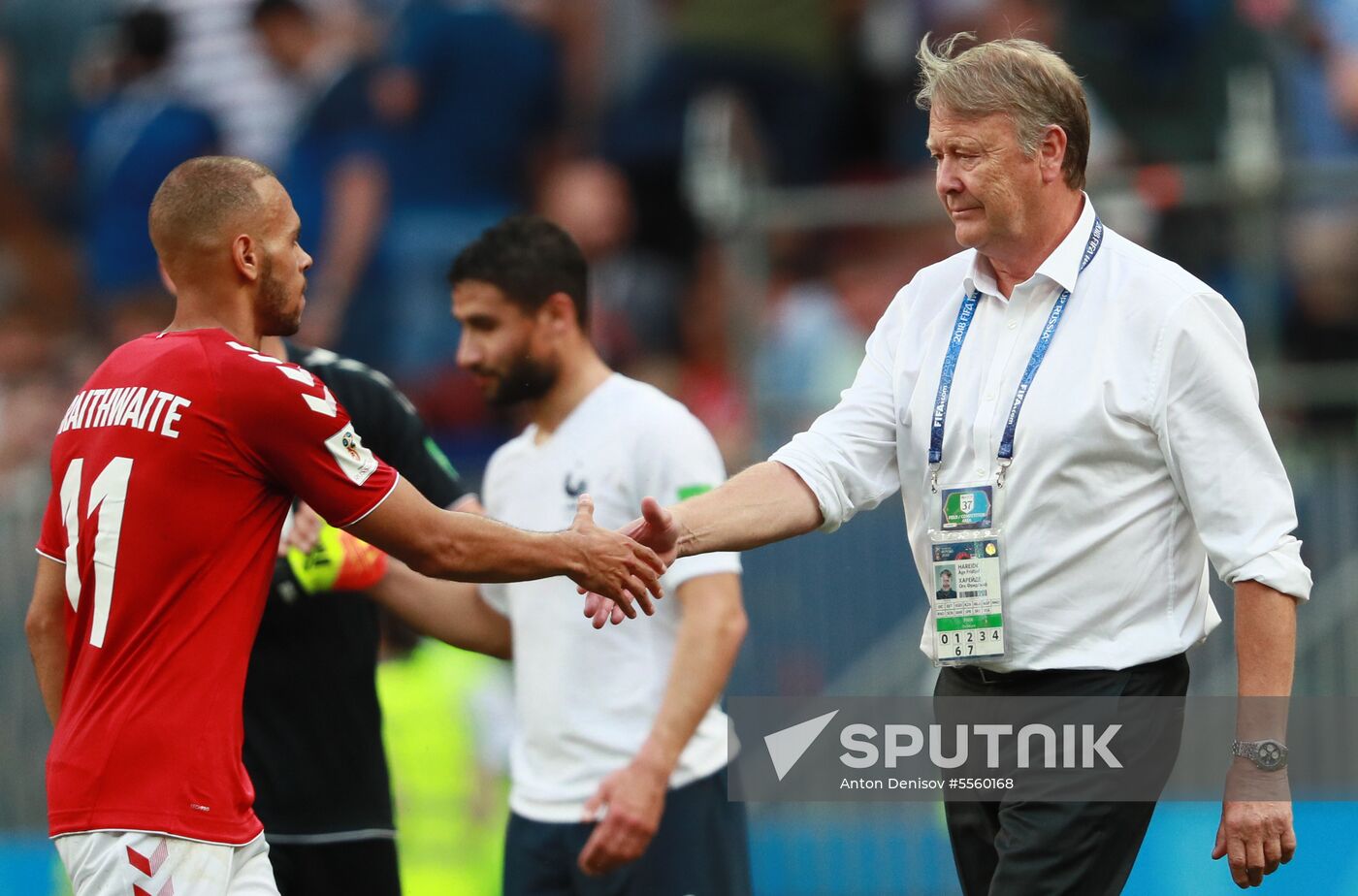 Russia World Cup Denmark - France
