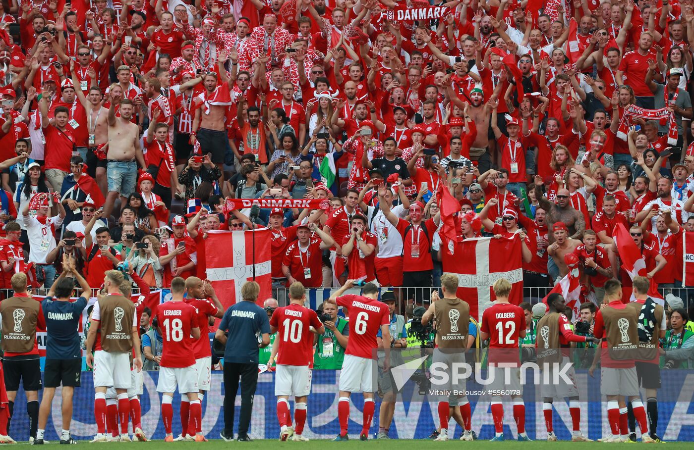 Russia World Cup Denmark - France