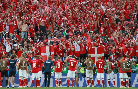 Russia World Cup Denmark - France