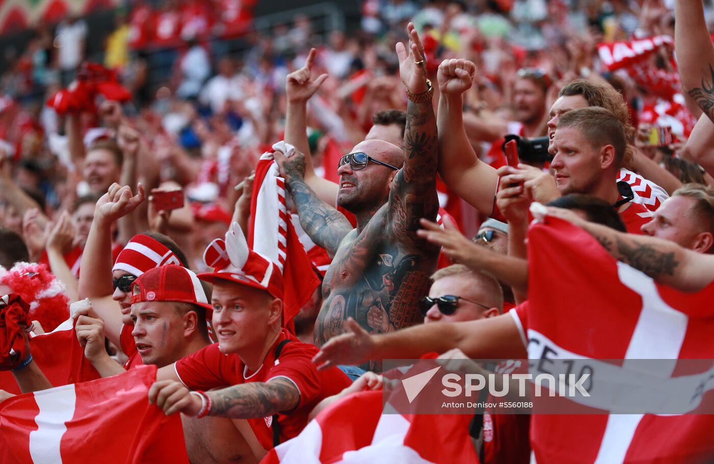 Russia World Cup Denmark - France
