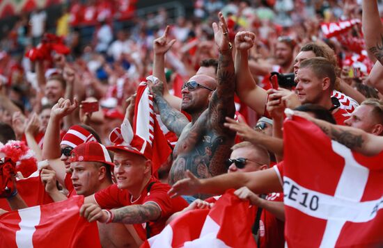 Russia World Cup Denmark - France
