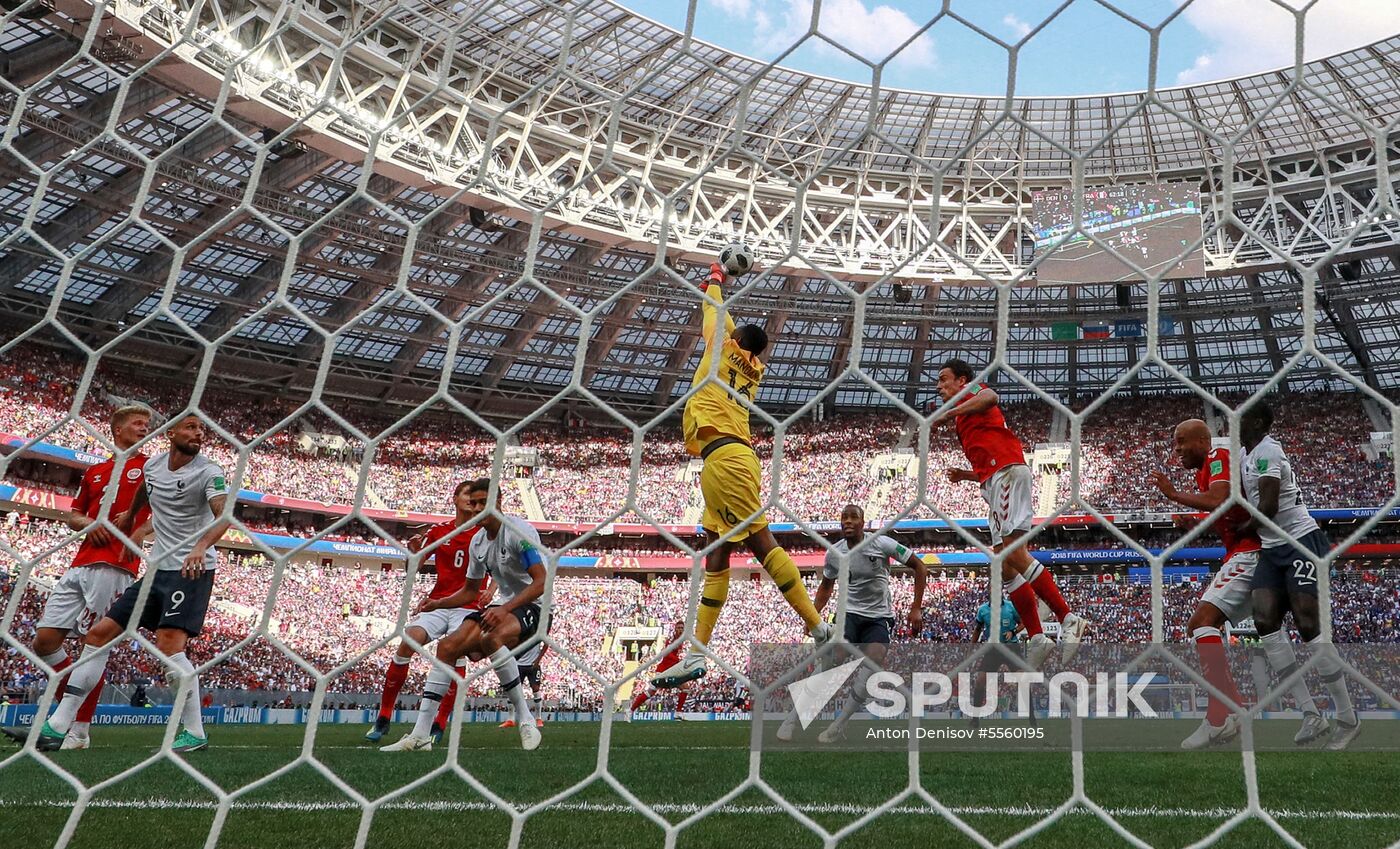 Russia World Cup Denmark - France