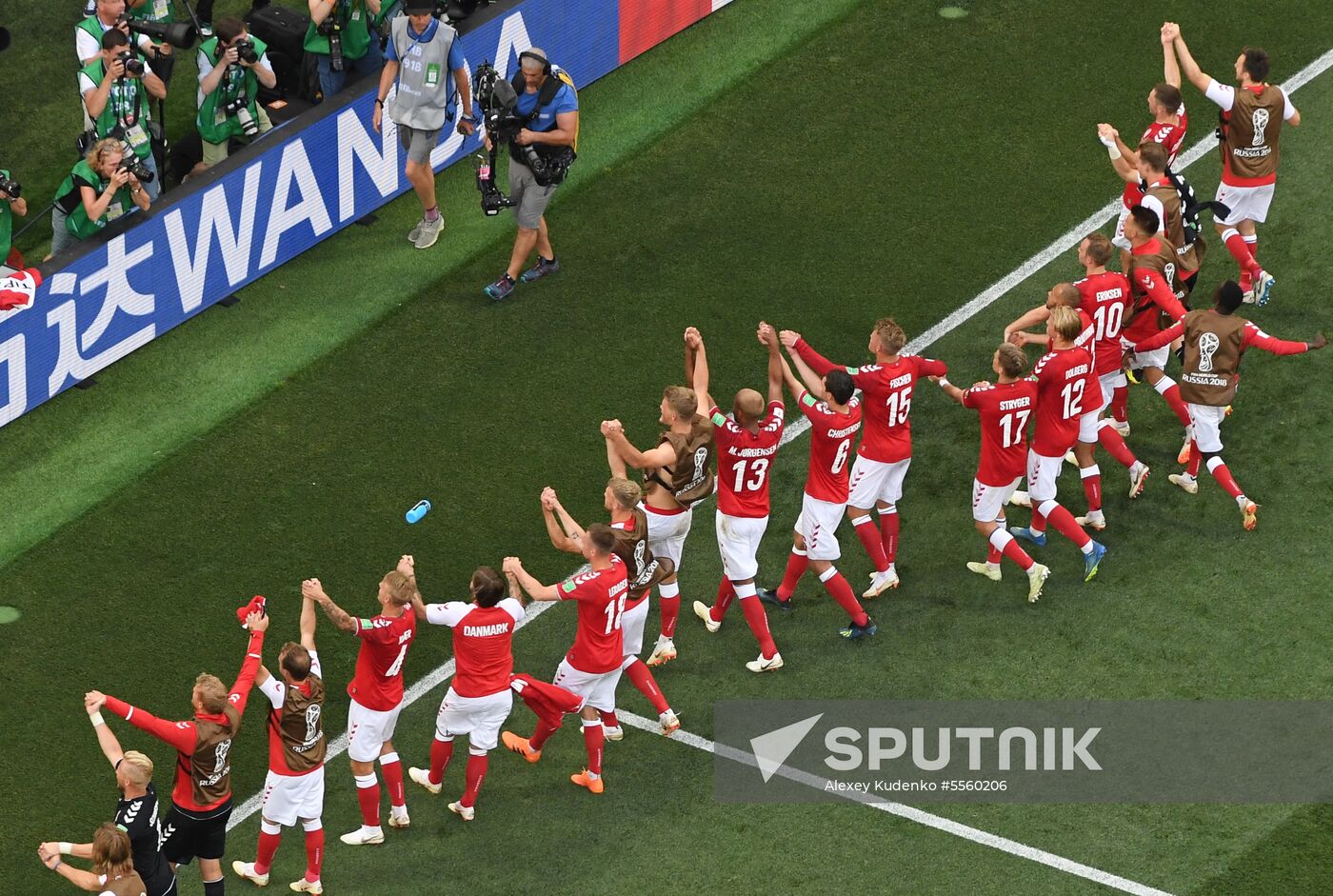 Russia World Cup Denmark - France