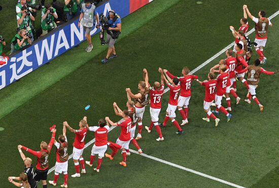 Russia World Cup Denmark - France