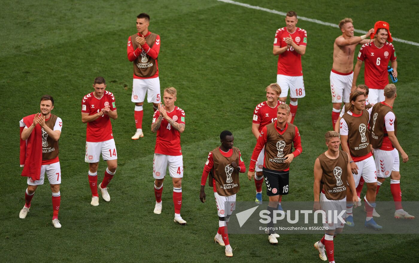Russia World Cup Denmark - France