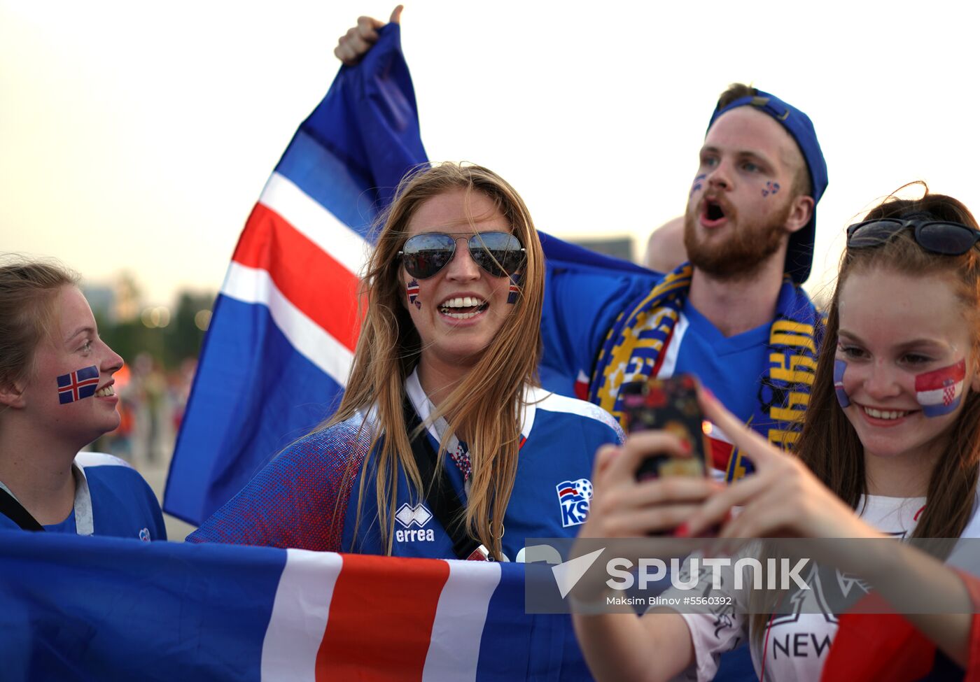 Russia World Cup Iceland - Croatia 