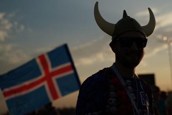 Russia World Cup Iceland - Croatia 