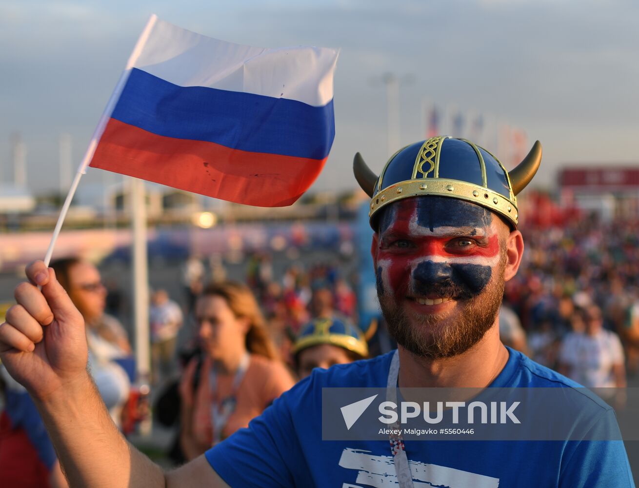 Russia World Cup Iceland - Croatia 