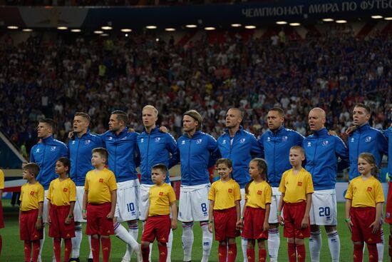Russia World Cup Iceland - Croatia 
