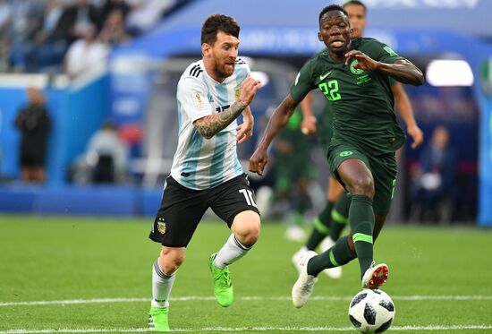 Russia World Cup Nigeria - Argentina