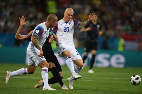 Russia World Cup Iceland - Croatia 