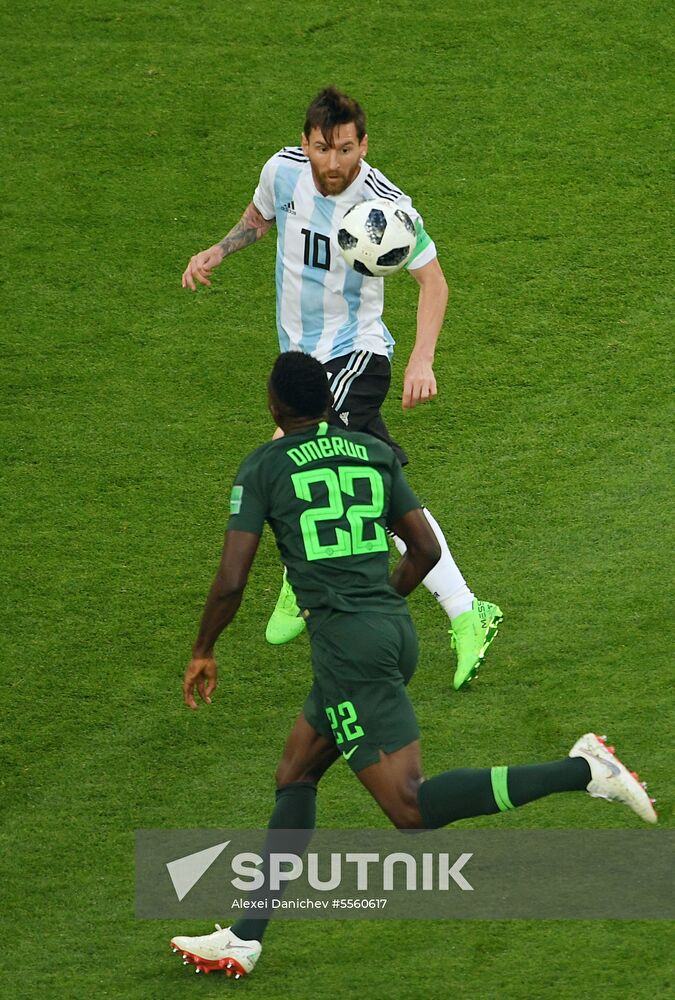 Russia World Cup Nigeria - Argentina