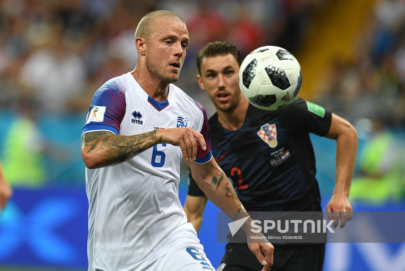 Russia World Cup Iceland - Croatia