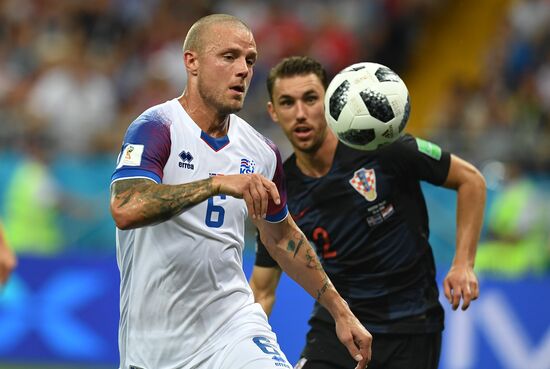 Russia World Cup Iceland - Croatia 