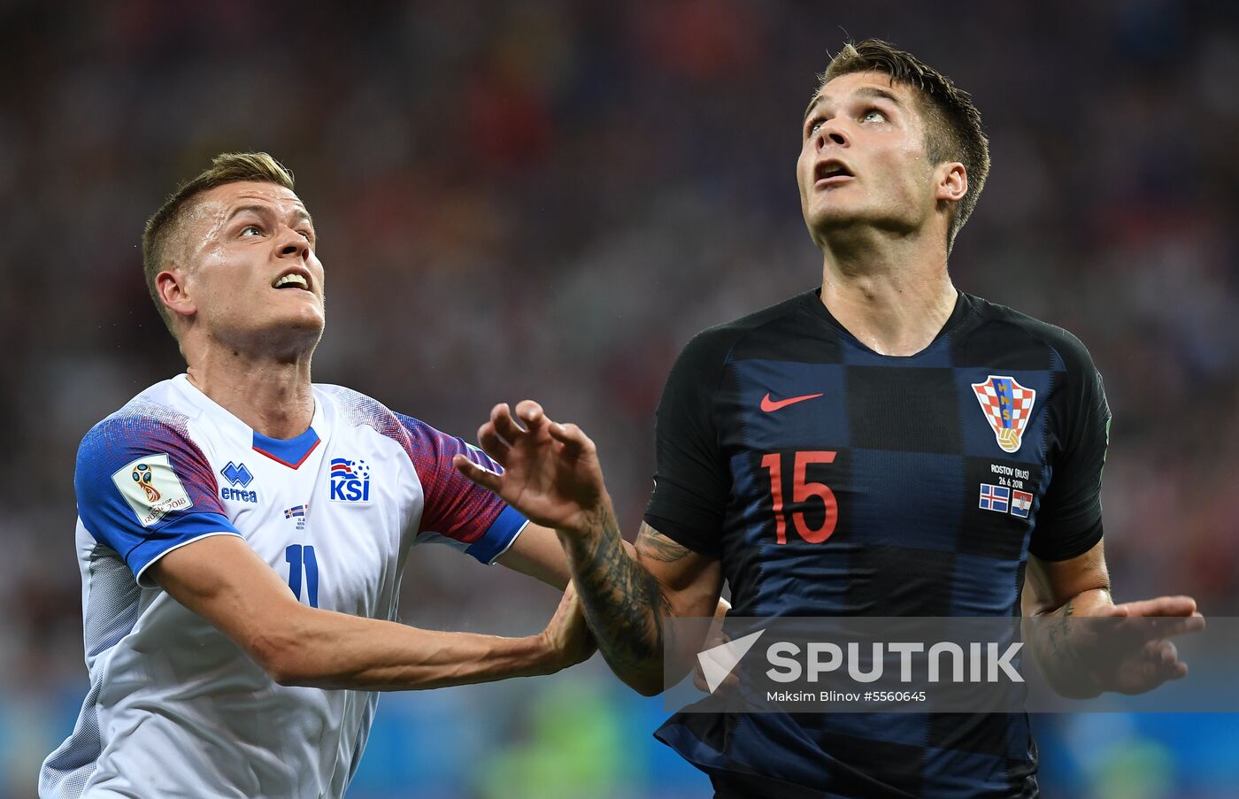 Russia World Cup Iceland - Croatia