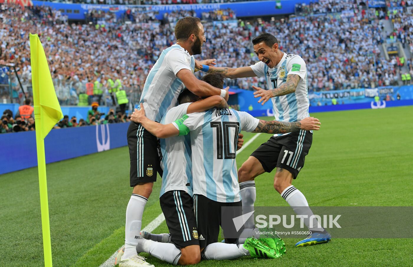 Russia World Cup Nigeria - Argentina