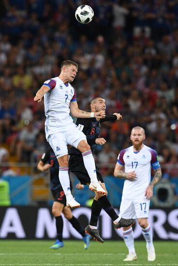 Russia World Cup Iceland - Croatia 