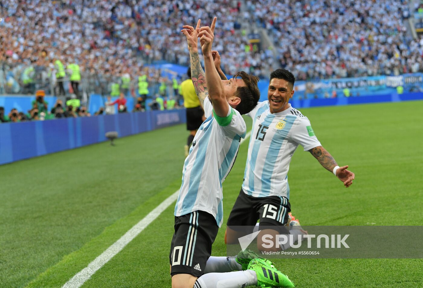 Russia World Cup Nigeria - Argentina