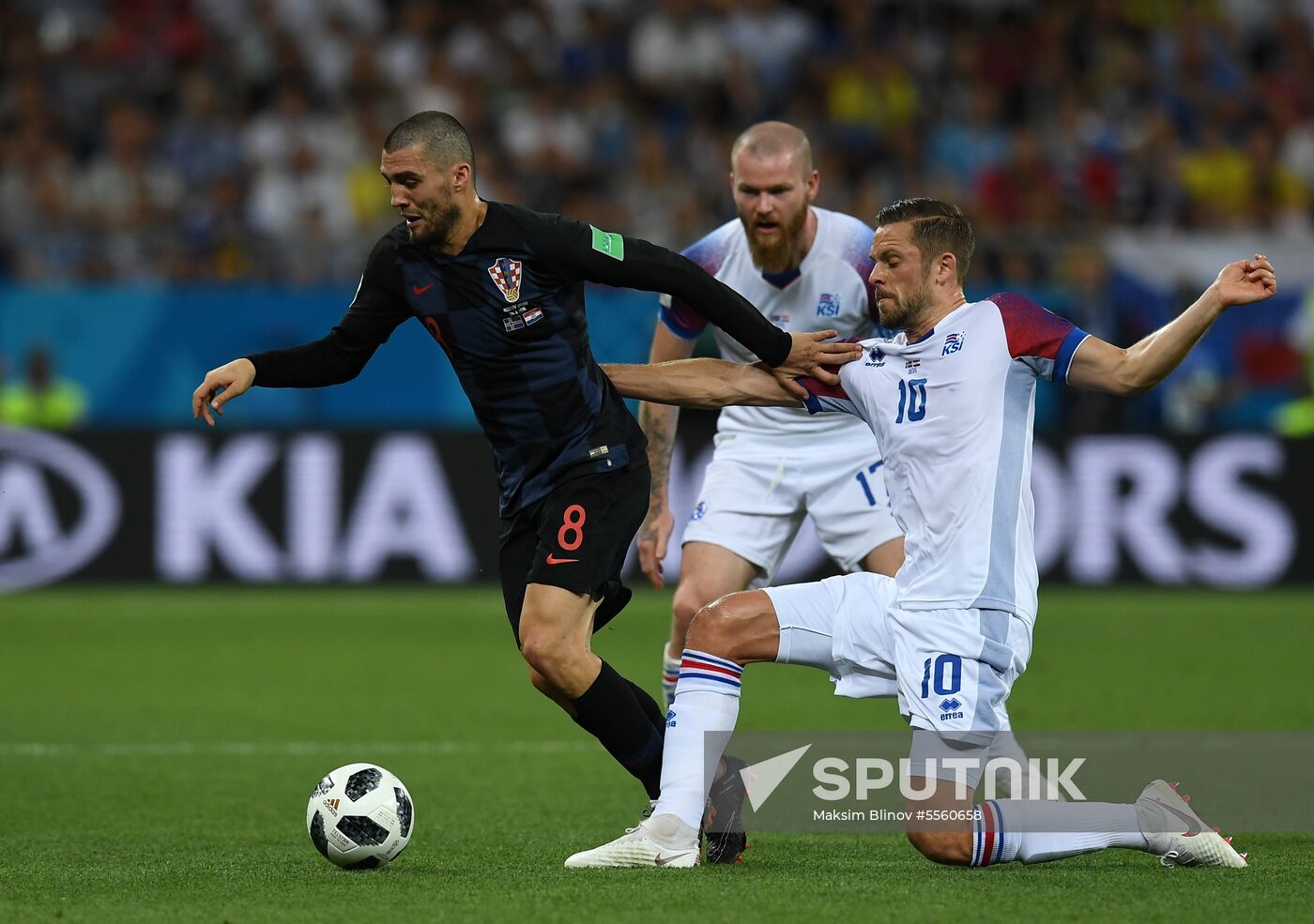 Russia World Cup Iceland - Croatia