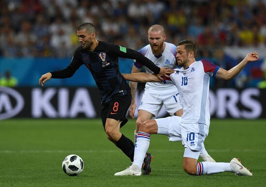 Russia World Cup Iceland - Croatia 