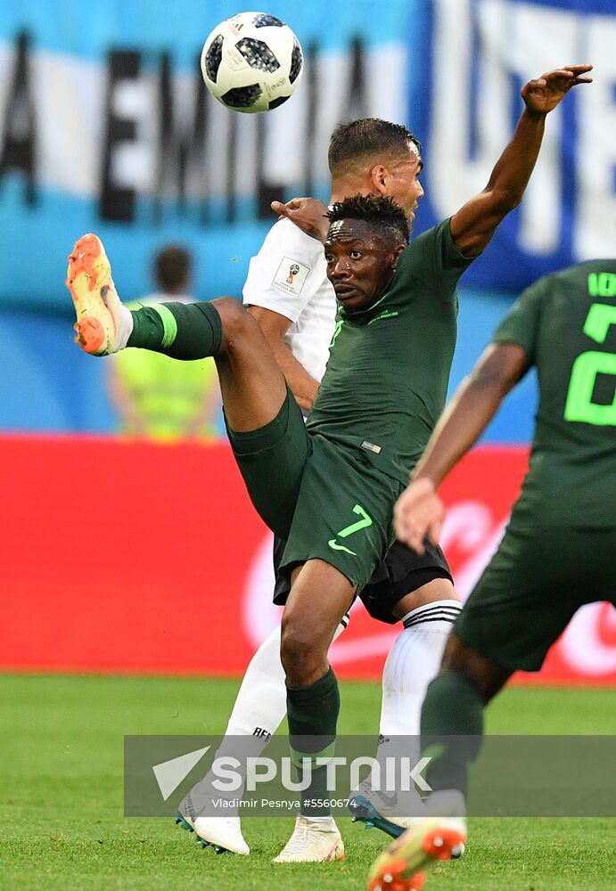 Russia World Cup Nigeria - Argentina