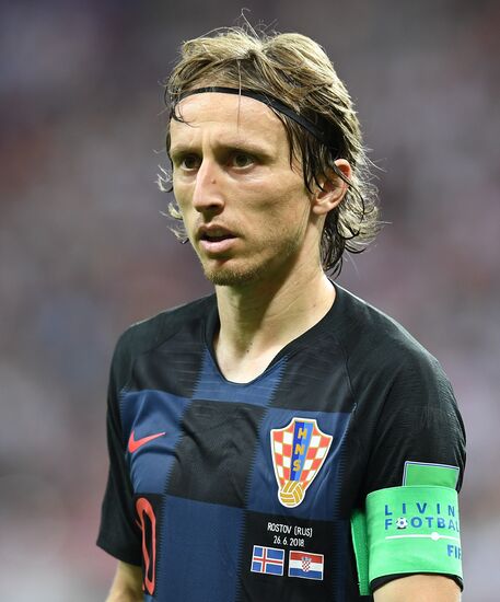 Russia World Cup Iceland - Croatia 