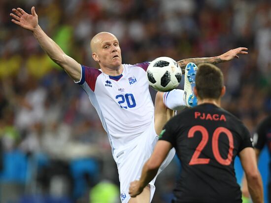 Russia World Cup Iceland - Croatia 
