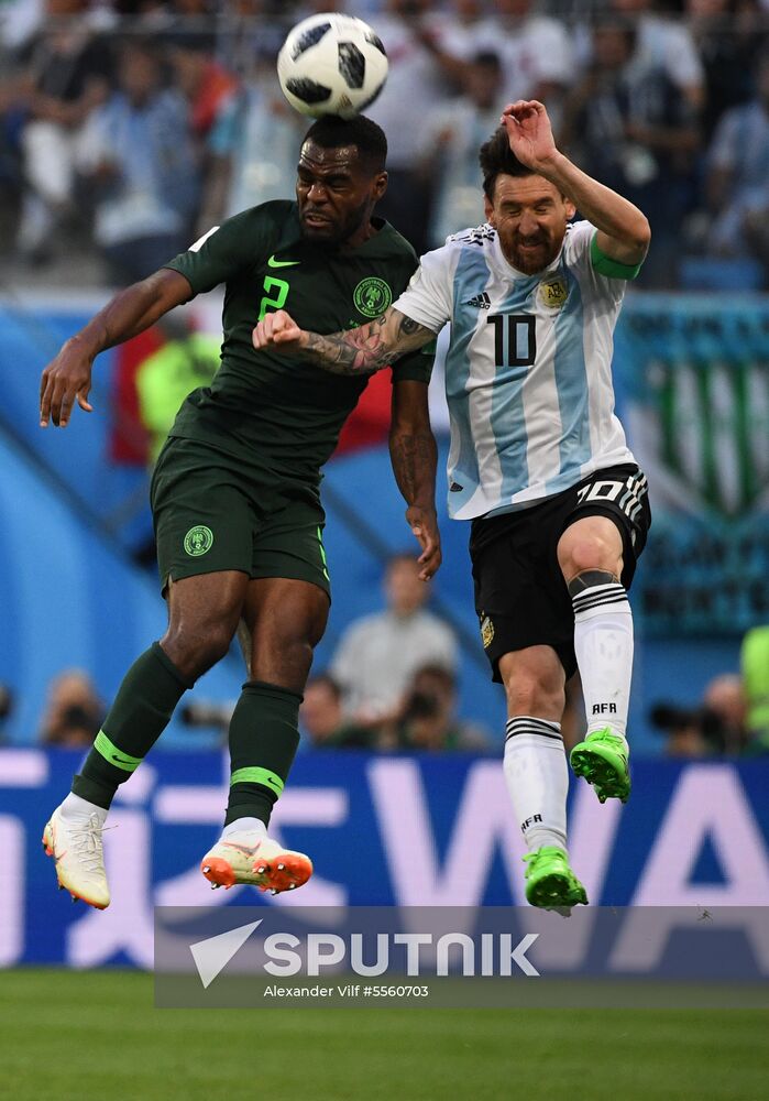 Russia World Cup Nigeria - Argentina