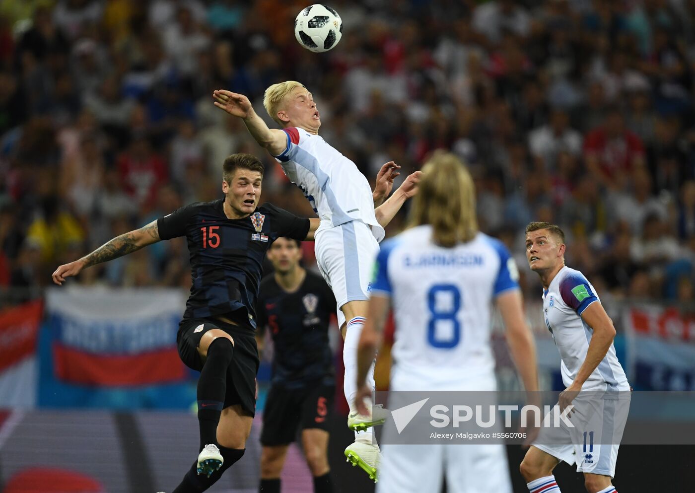 Russia World Cup Iceland - Croatia